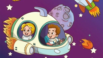 Космическое творчество⭐🌖👨‍🚀💫🚀.